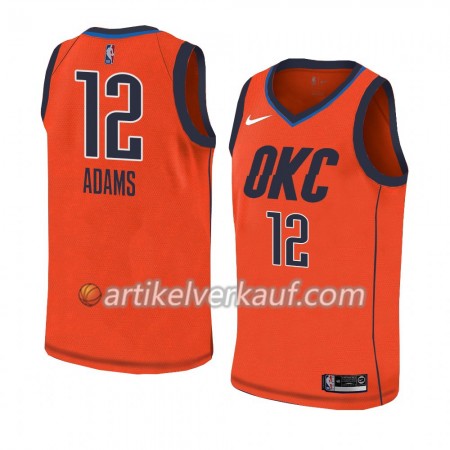 NBA Oklahoma City Thunder Trikot Steven Adams 12 2018-19 Nike Pink Swingman - Herren